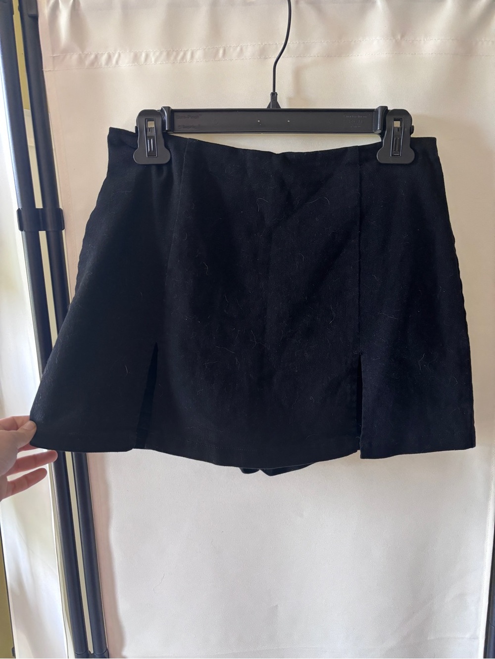 French Kiss Black Mini Skort - Classic Chic